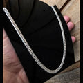 CADENA DE ESLABÓN DOBLE DE 6mm | Plata 925